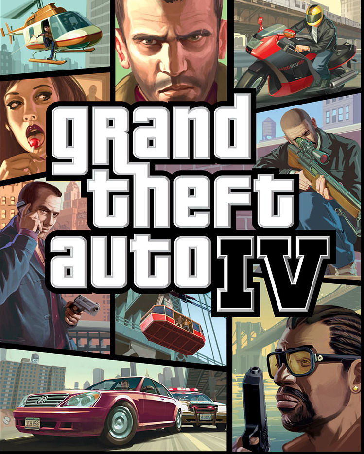 Скачать GTA 4 / Grand Theft Auto IV (2008) PC | Патчи + Кряки + Русификаторы (2009-2010) торрент